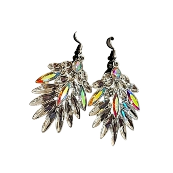 paparazzi Jewelry - Iridescent fishhook Earrings